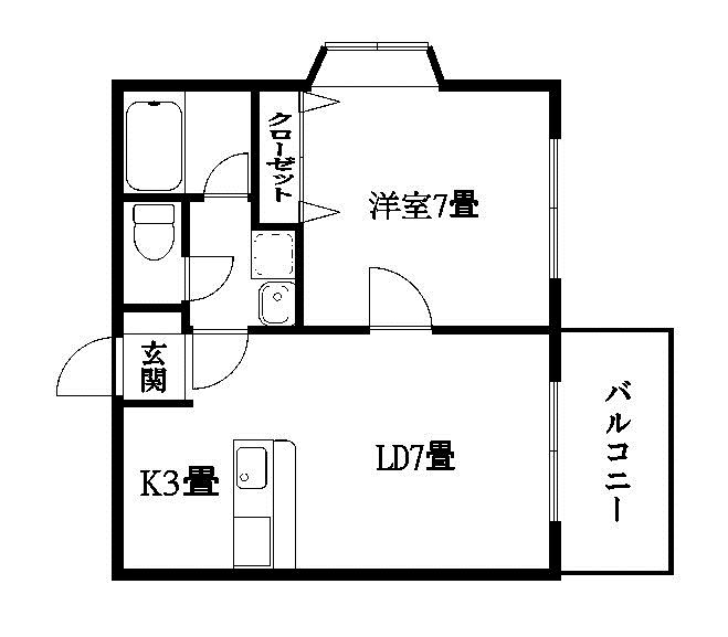 ＳＵＮ　ＧＲＡＮＤＥ大御堂 間取り