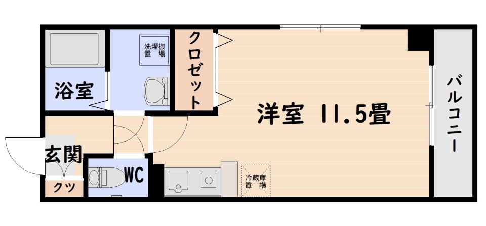 レジデンスＦＵＫＵ 間取り