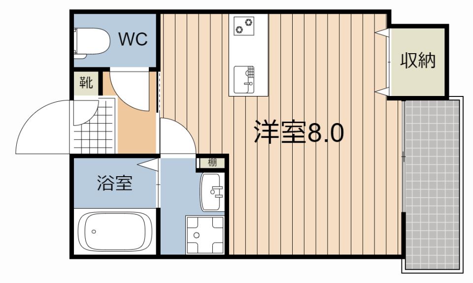 ヴィクトワール六番館 間取り