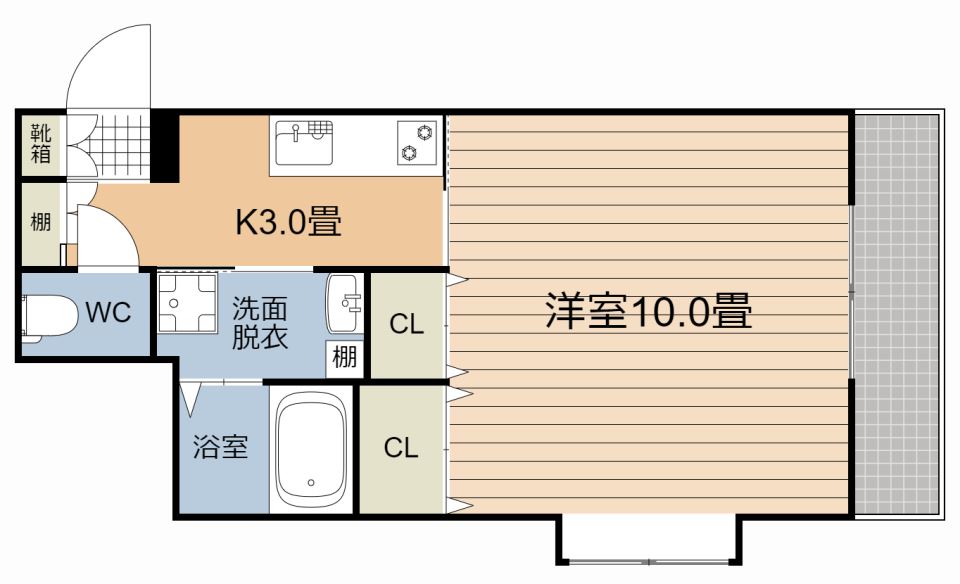 ヴィクトワール六番館 間取り