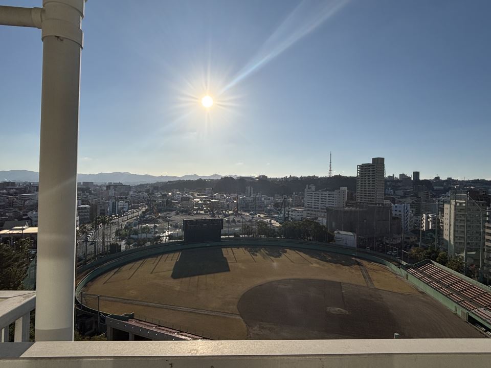 鴨池二丁目団地１号棟 眺望
