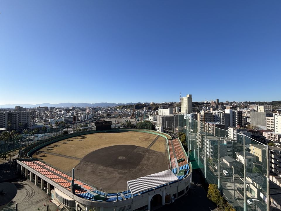 鴨池二丁目団地１号棟 眺望