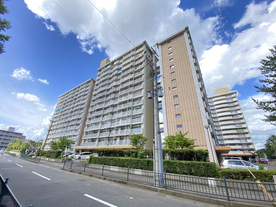 鴨池二丁目団地１号棟 外観