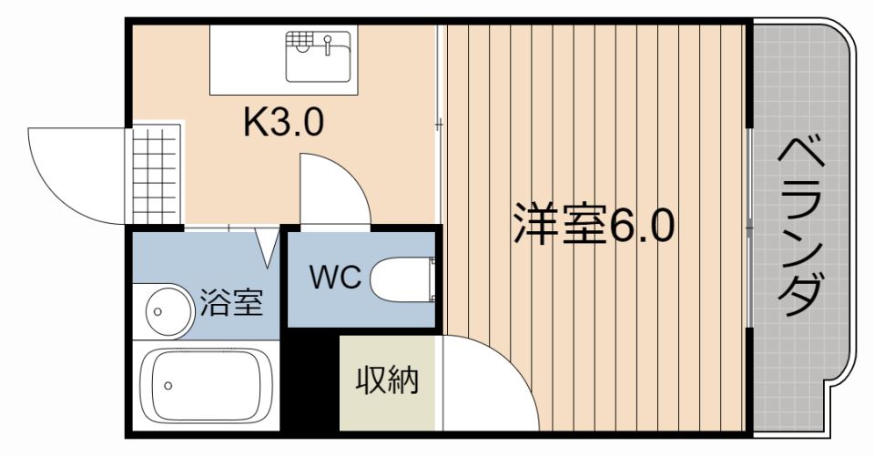 アルルコーポ紫原 間取り