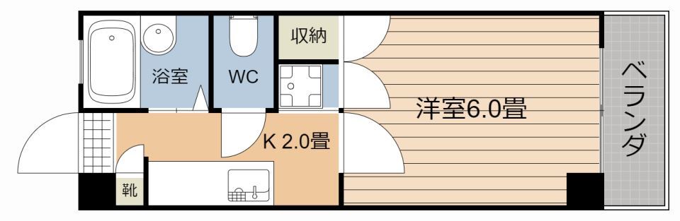 エントピア鴨池第１１ 間取り