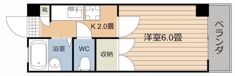 エントピア鴨池第１１ 間取り
