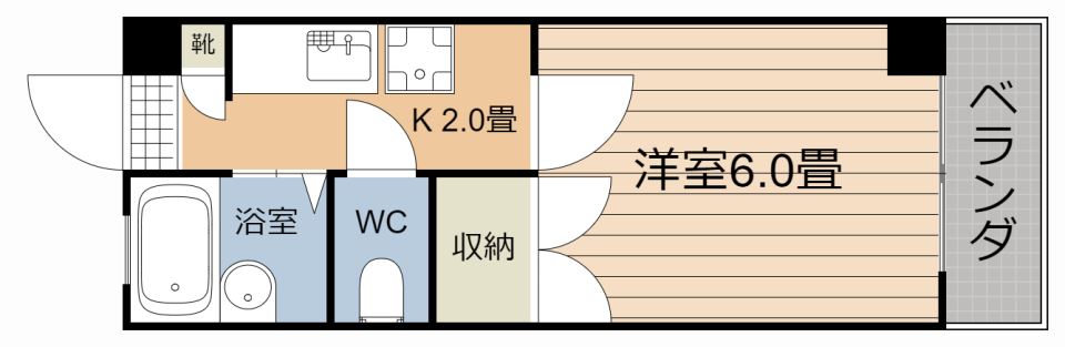 エントピア鴨池第１１ 間取り