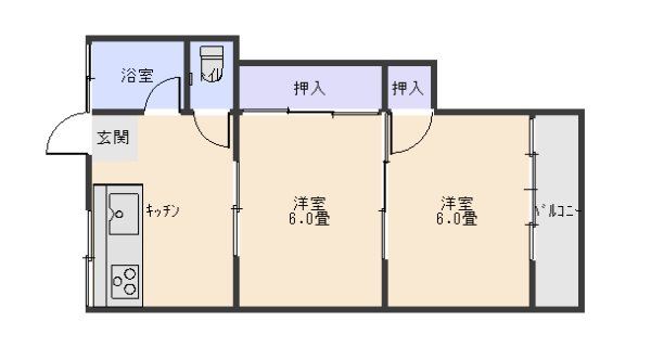 村崎アパート 間取り