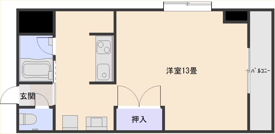ライフイン慈眼寺 間取り