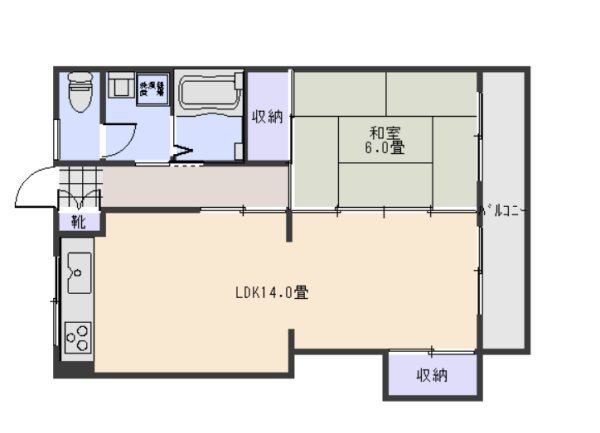 ライフイン慈眼寺 間取り