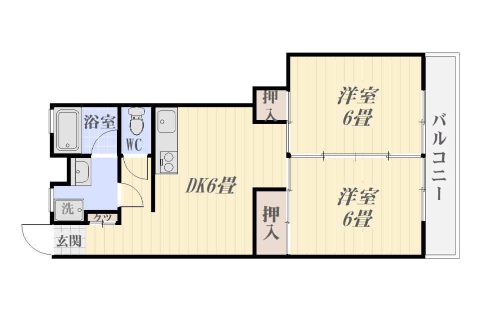 レジデンス平田 間取り