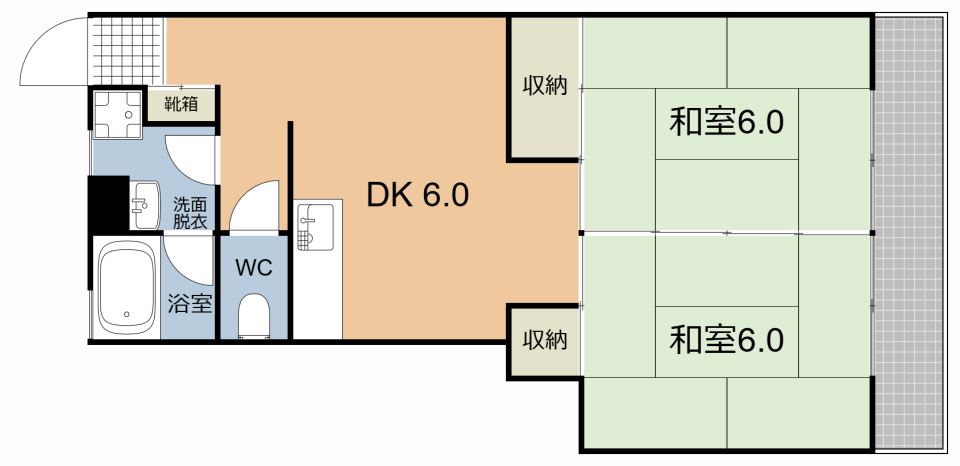 レジデンス平田 間取り