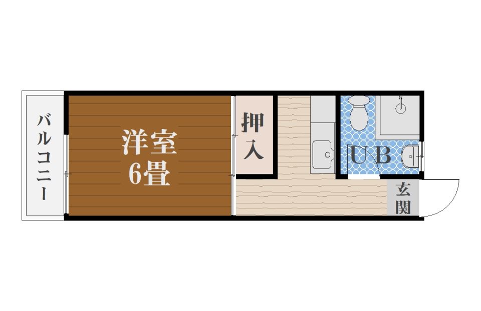 西ハイツ 間取り