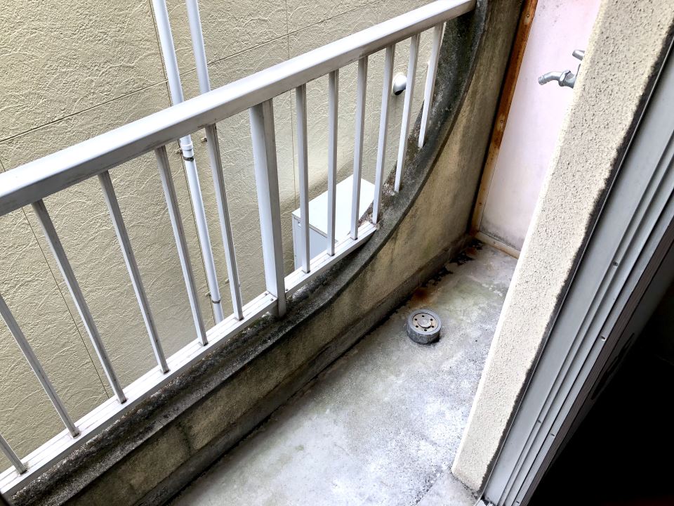西ハイツ ベランダ