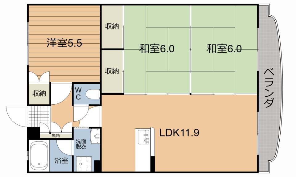 エクセル樋口 間取り