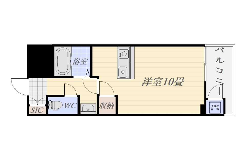 リバービュー１０２ 間取り