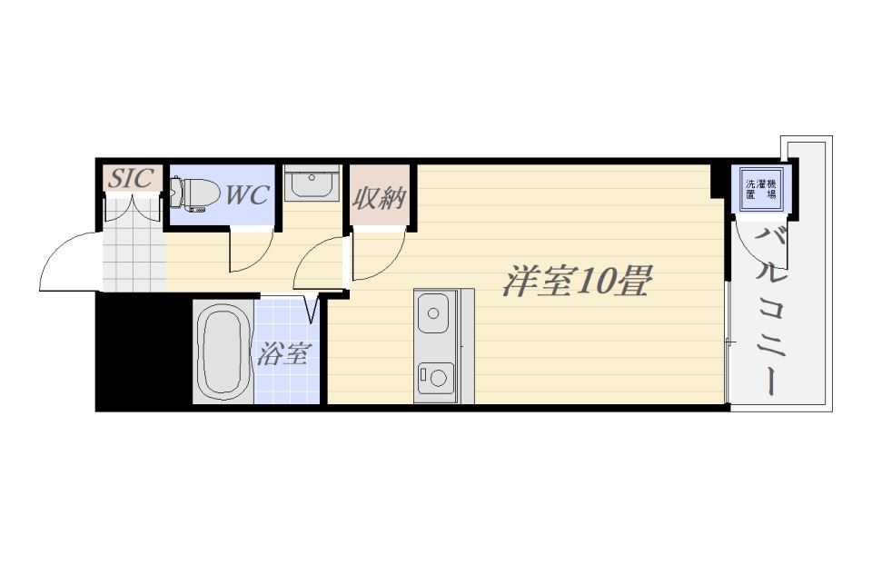 リバービュー１０２ 間取り