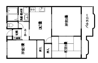 マンションインペリアル 間取り