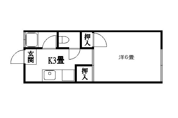 コーポ山口 間取り