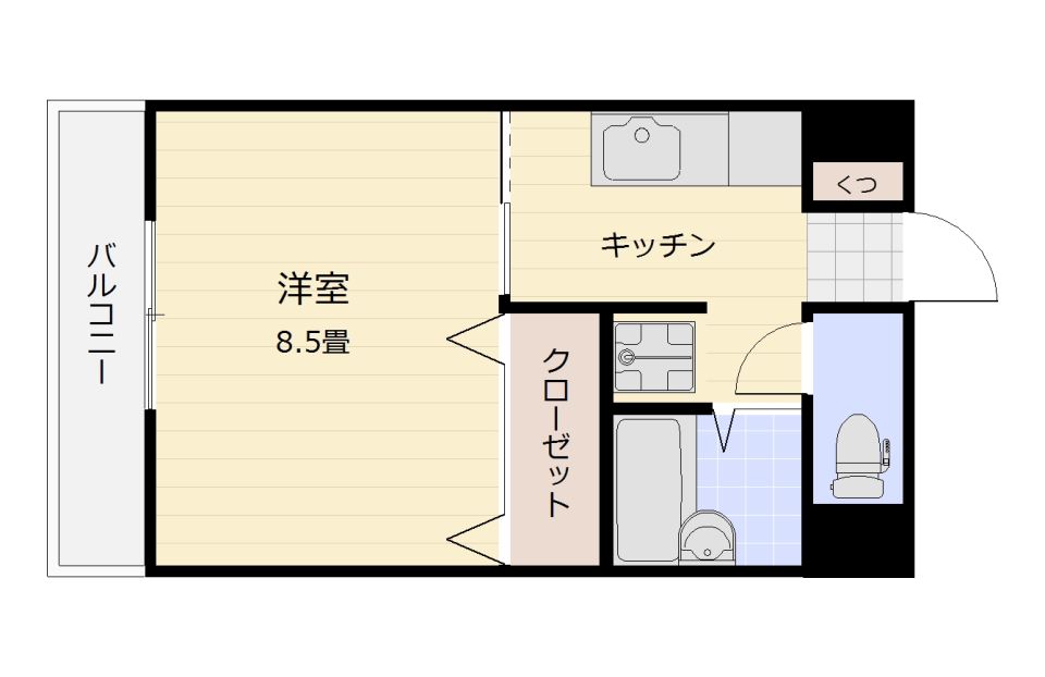 ヨーロピア甲東 間取り