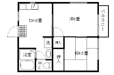 メゾン濵田　 間取り