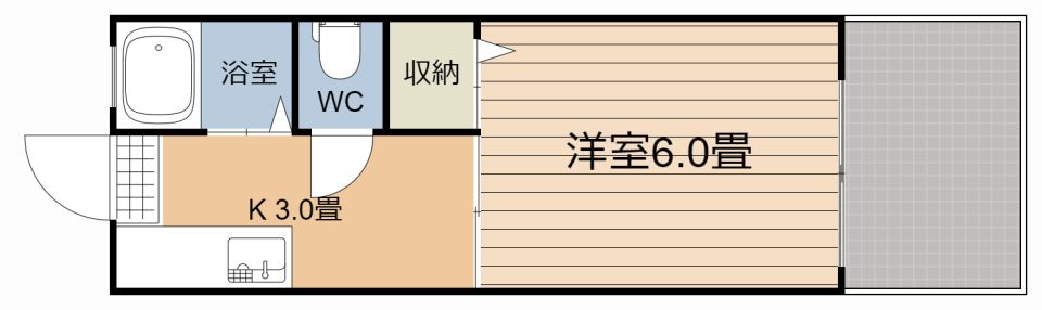 ふじコーポ 間取り