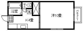 Ｆｌａｔ０６ 間取り