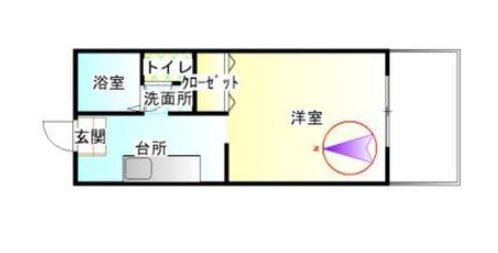 クレールメゾンＣ棟 間取り