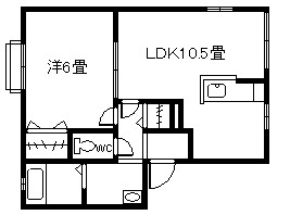 ファミール大江Ⅱ 間取り