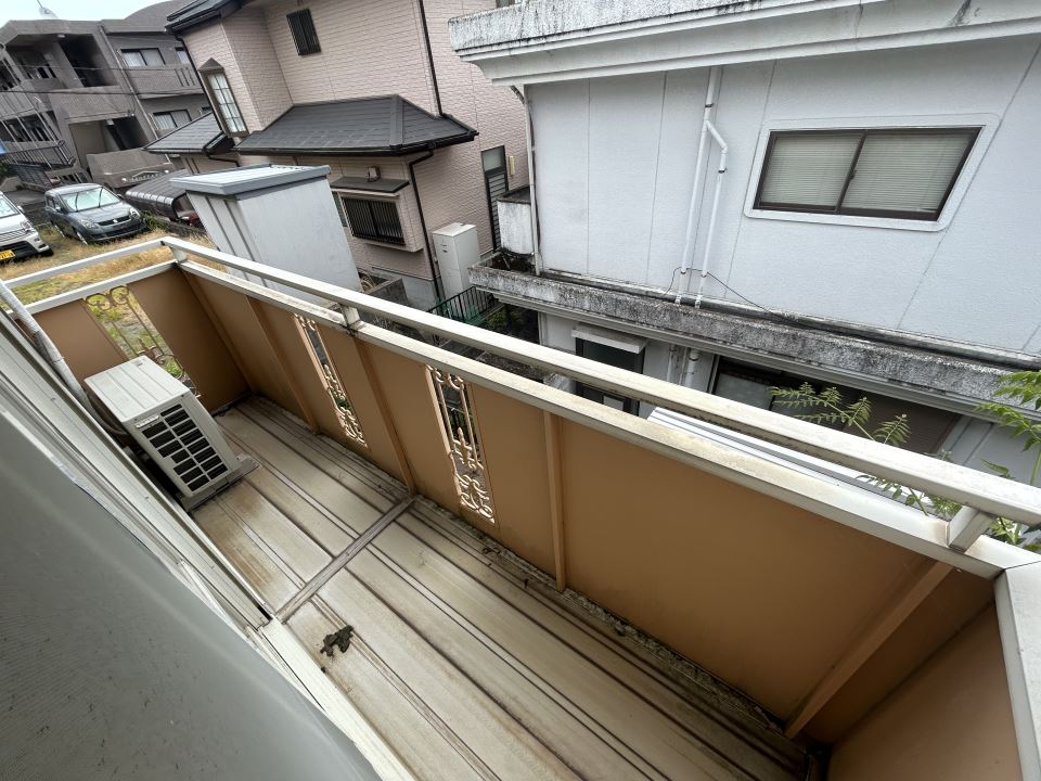 ハイライズ森田 ベランダ