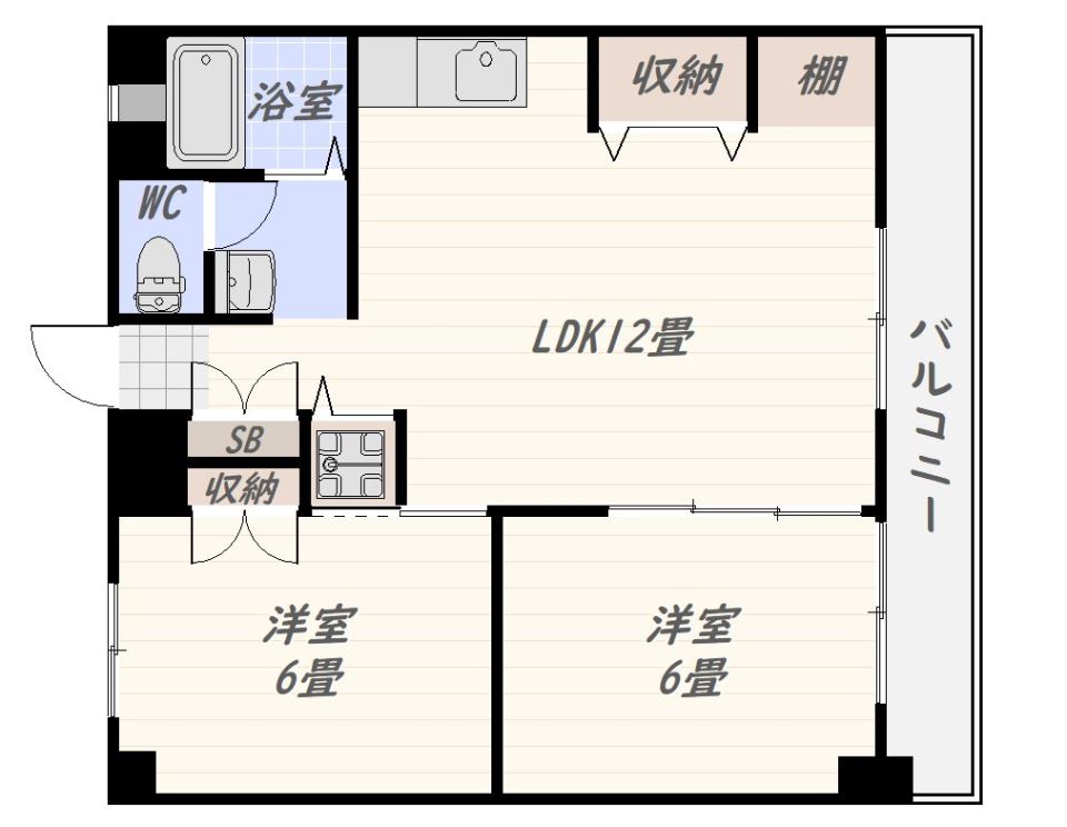 天翔ビル 間取り