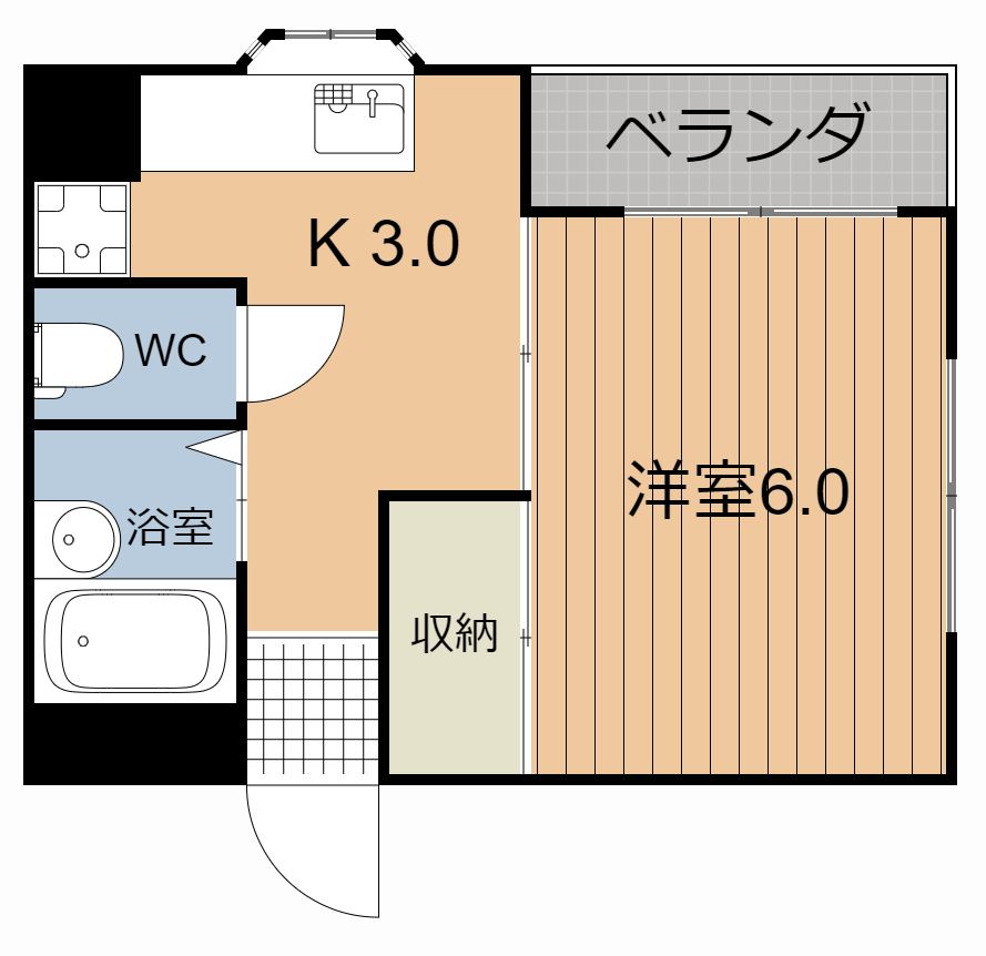大野第一ビル 間取り