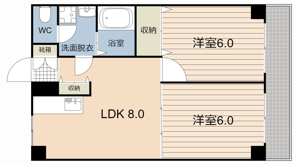 アヴェニールＫ 間取り