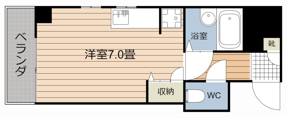 ＦＥＺＡＮ　ＭＡＩＳＥＮⅡ 間取り
