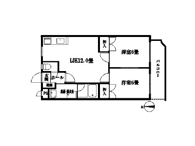 サンヒルズ坂之上 間取り