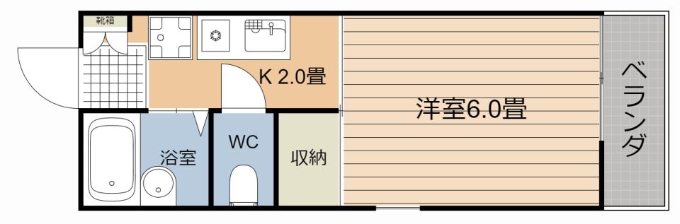 プレジールゆみ 間取り