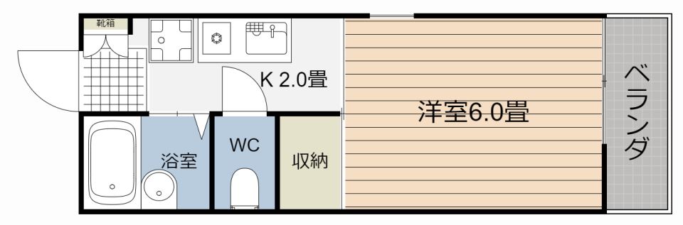 プレジールゆみ 間取り