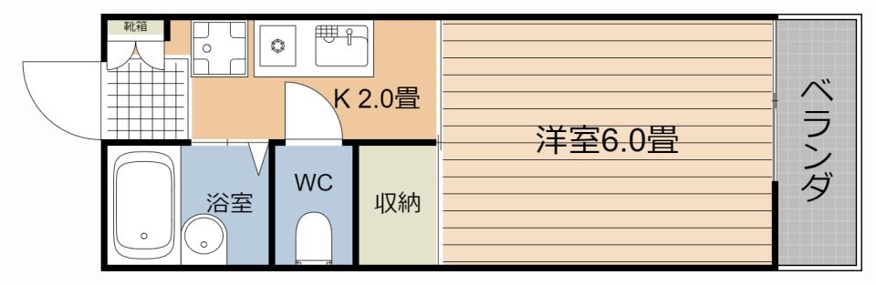 プレジールゆみ 間取り