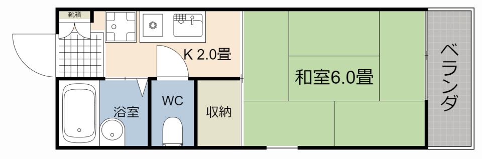 プレジールゆみ 間取り