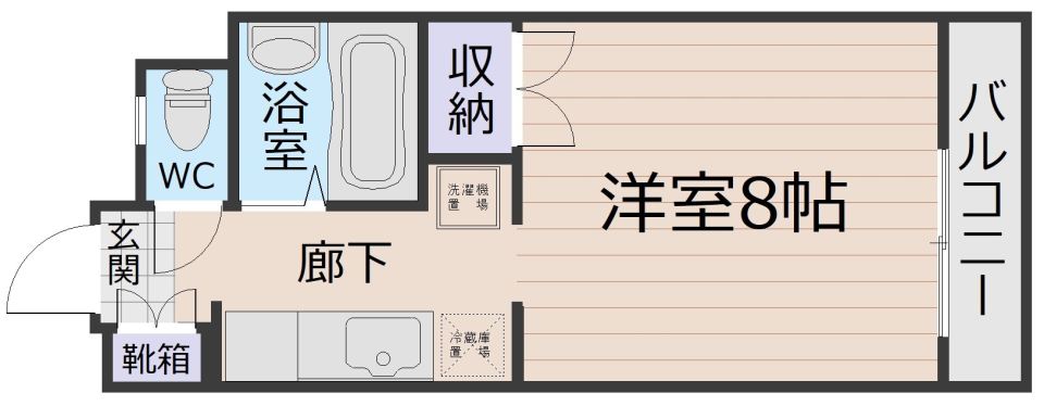 パステルイン南郡元 間取り