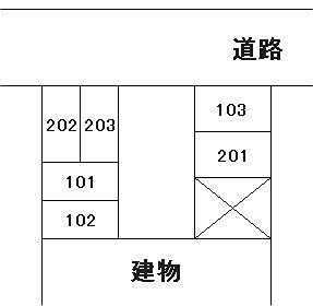 ル・ブラン田上 間取り