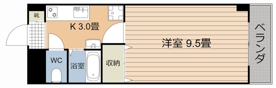 グレードハイム唐湊 間取り
