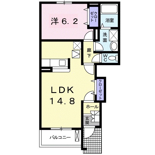 鹿児島県鹿児島市中山町 間取り
