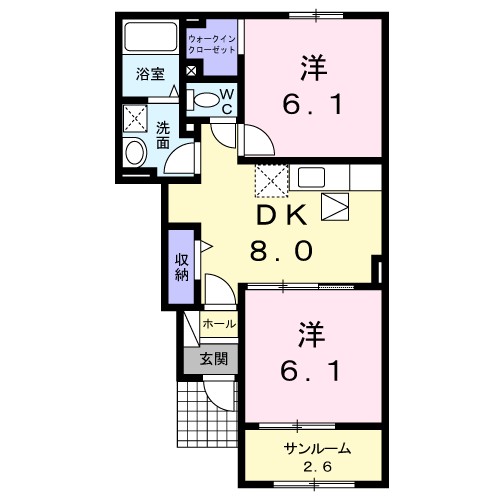 鹿児島県鹿児島市吉野町 間取り