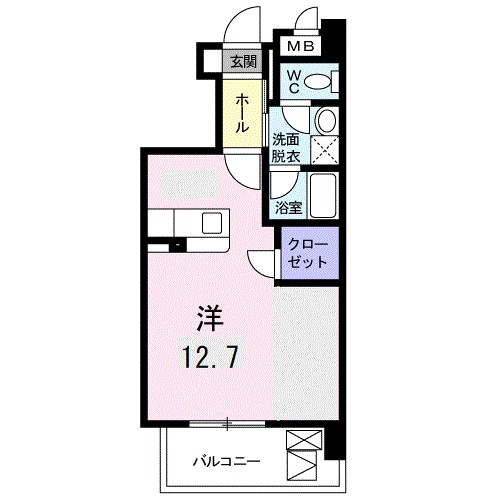 鹿児島県鹿児島市新屋敷町 間取り