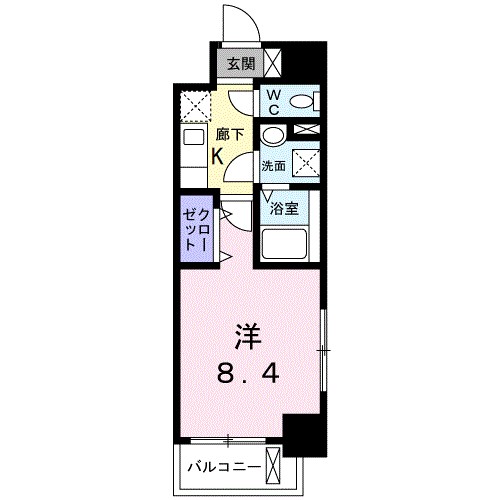 鹿児島県鹿児島市新屋敷町 間取り