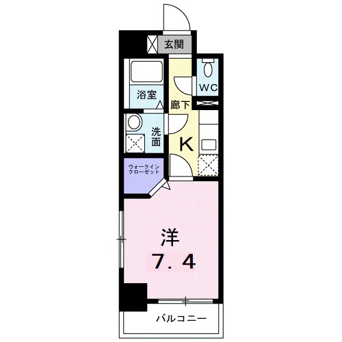 鹿児島県鹿児島市新屋敷町 間取り