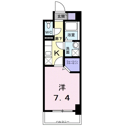 鹿児島県鹿児島市新屋敷町 間取り