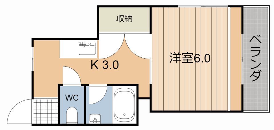 コーポ南星 間取り