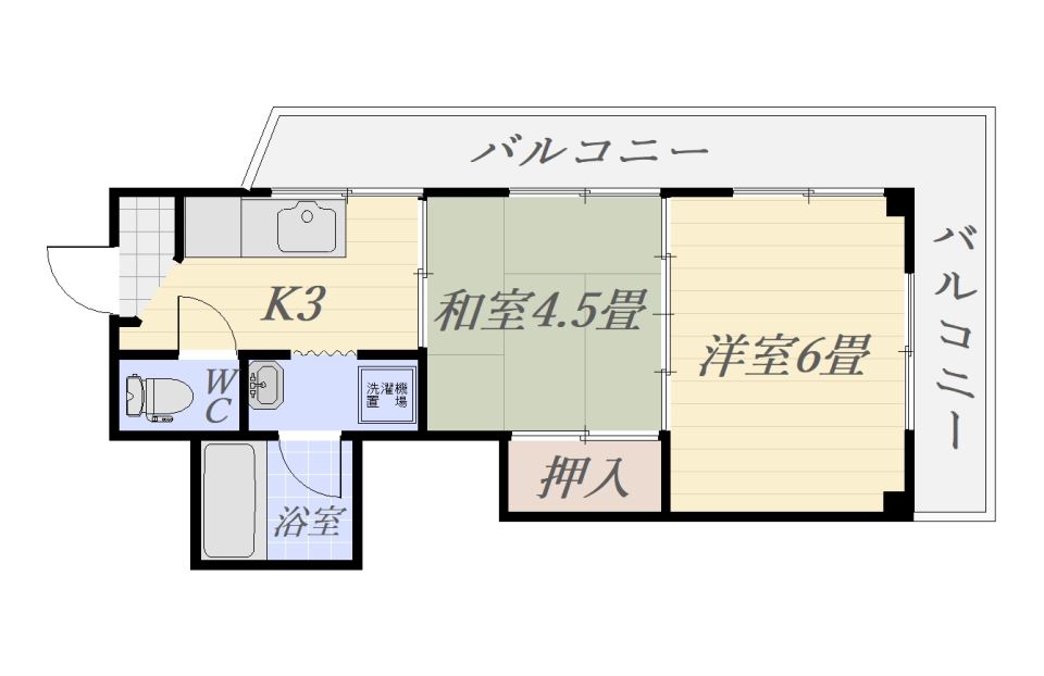 グリーンヴィレッヂ柿元 間取り